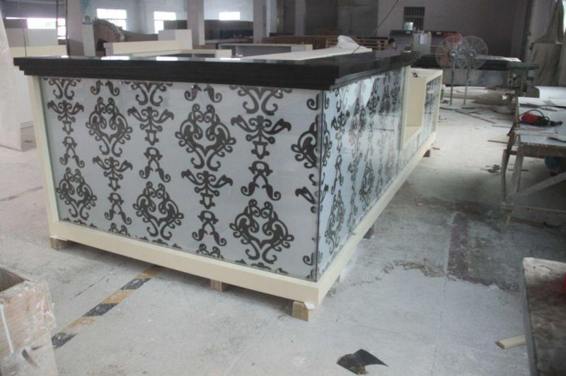 Custom Made LED Corian Commercial Bar Counter