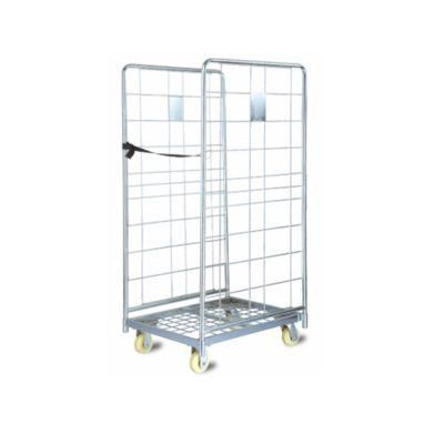 Grocery Store Steel Trolley Supermarket Shopping Carts Disassembly Roll Container