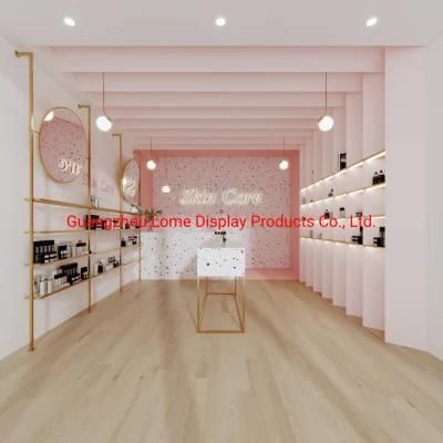 Lovely Style Display Cosmetic Store Interior Design Showcase for Makeup