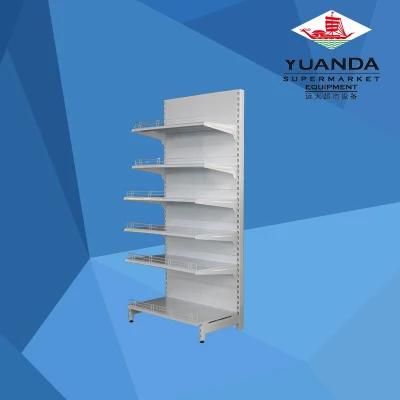 Grocery Store Metal Display Racks Gondola Shelving Supermarket Shelf
