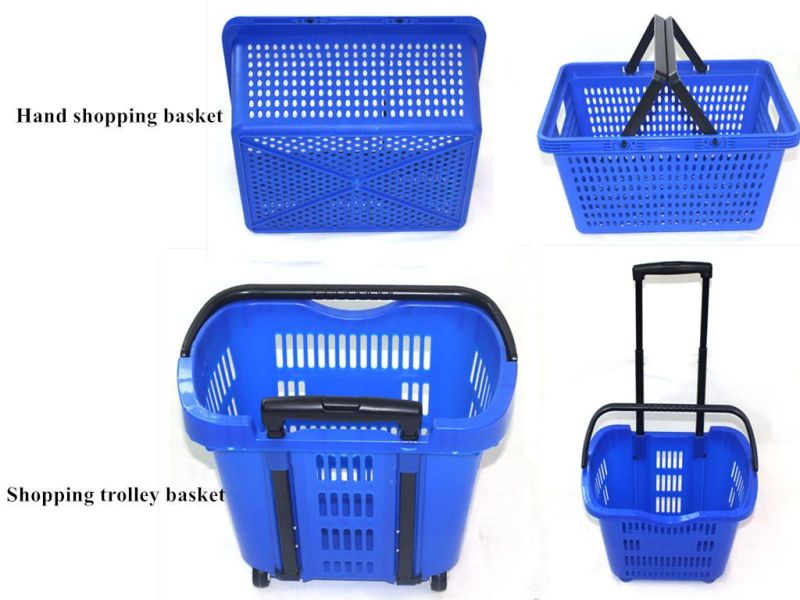 Zc-2 Used Shopping Baskets From Factory Wholesale