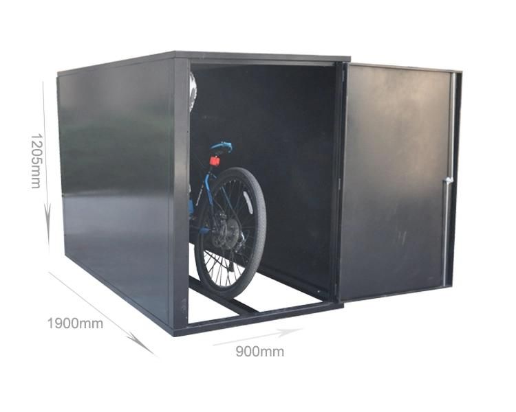 Outdoor Metal Bike Storage Box Bicycle Cabinet Locker Shed