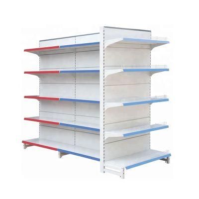 Advertising Display Supermarket Shelf Factory Direct Metal Gondola Retail Display Racks Supermarket Equipment