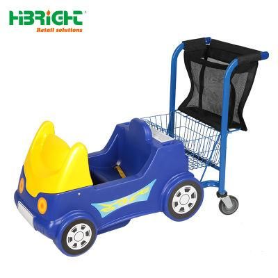Hypermarket Kids Toy Shopping Trolley with iPad Holder