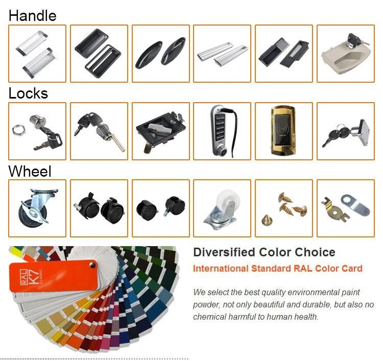 Gdlt Changing Room Wardrobe Steel 6 Door Locker Factory Metal Locker Gym Locker Casillero Gimnasio