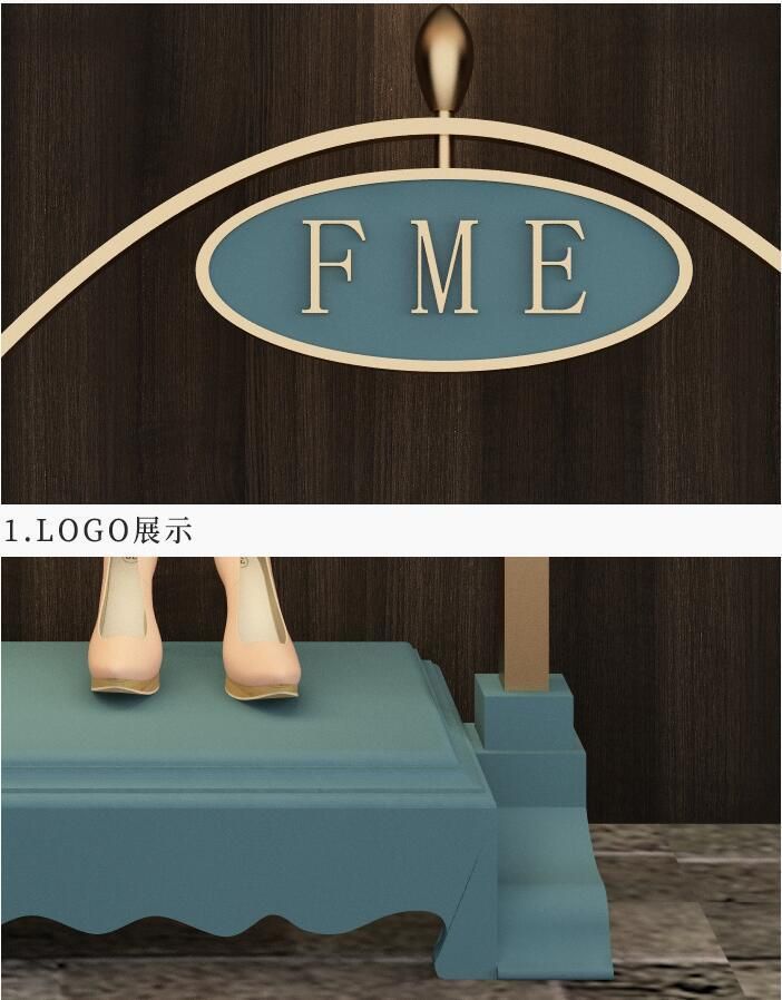 Woman Handbag Shop Design Handbag Store Display Furniture Design for Decoration