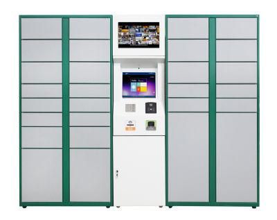 CE, ISO Cold Rolled Steel DC Plywood Case Outdoor Intelligent Locker