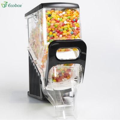 Plastic Bulk Cereal Biscuit Coffee Bean Food Dispenser Gravity Bin