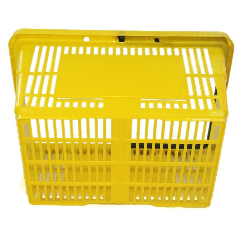 Good Quality Supermarket Hole Portable Plastic Hand Shopping Basket