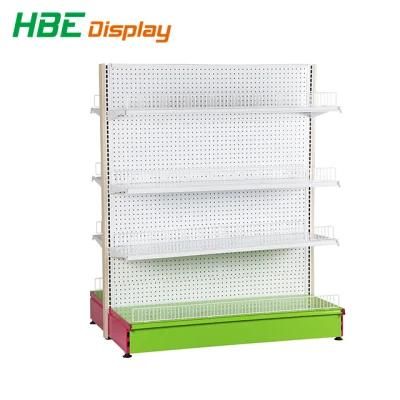 American Style Supermarket Shop Gondola Grocery Convenience Store Retail Display Shelving