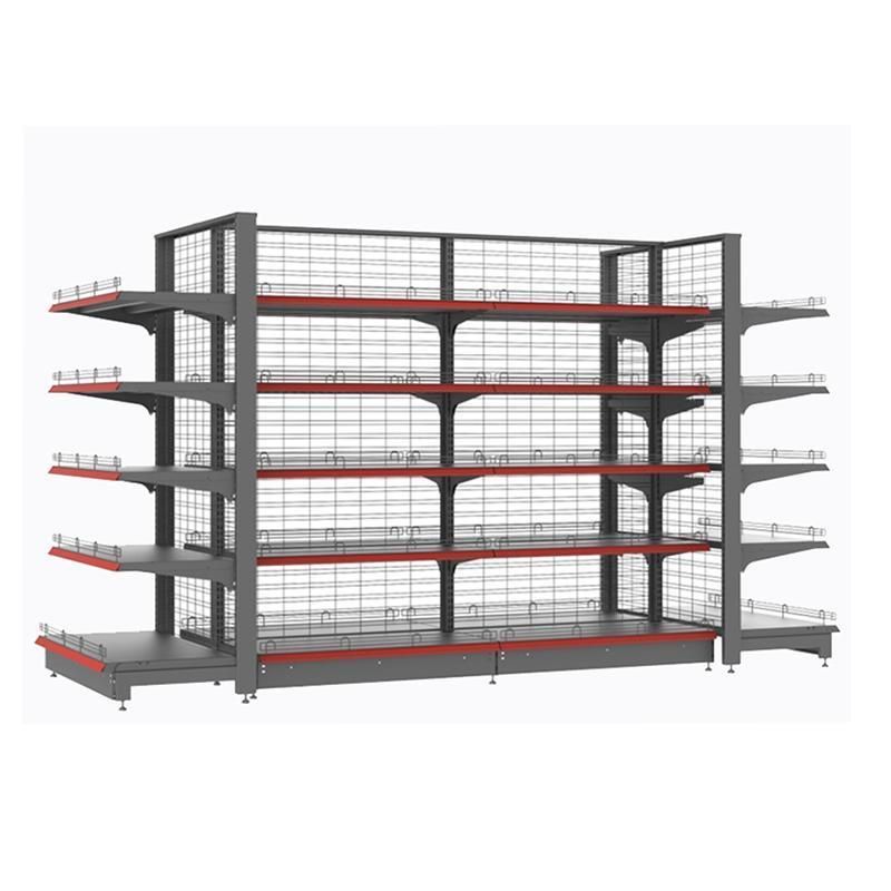 High Quality Store Gondola Display Rack Factory Price Supermarket Shelves