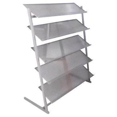 Multifunction Storage Rack with Meshs Shelves