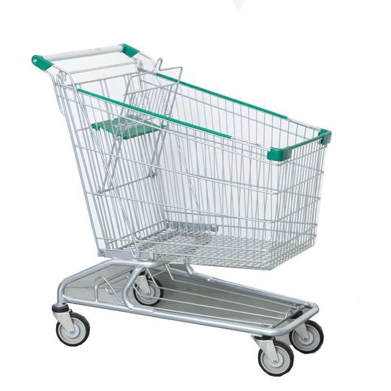 Supermarket High Quality Metal Shopping Trolley Grocery Shopping Carts