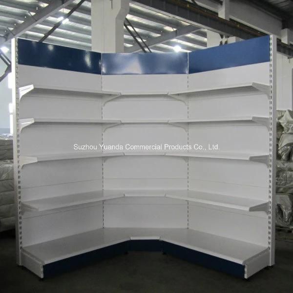 Top Quality Factory Price Supermarket Inner Corner Wall Shelf Shelving