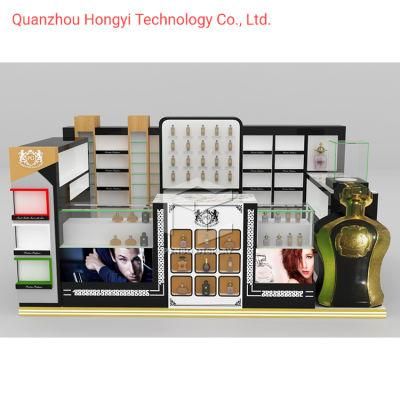 Perfume Wall Display Stand Cosmetic Display Shelf Wall Mounted Nail Polish Display Cabinet for Cosmetic Shop