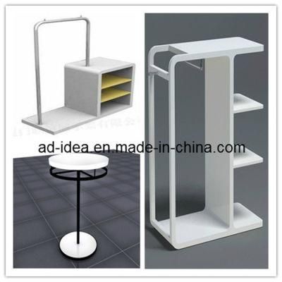 Top Metal Clothes Display Shelf