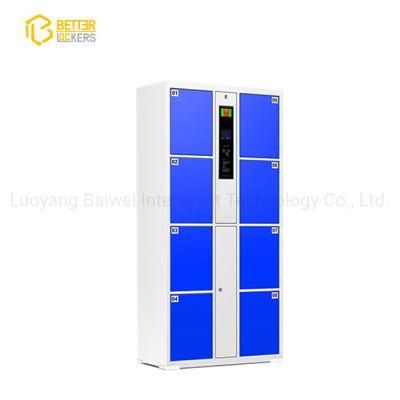 Airport Dedicated Face Recognition High-Quality Electronic Locker Rental Cabinet