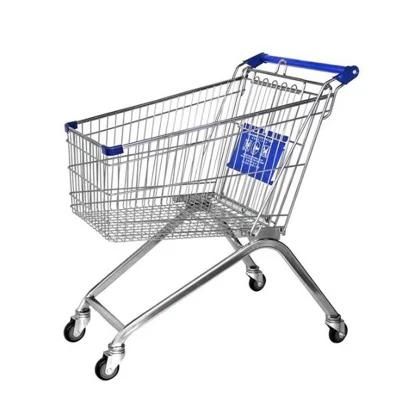 Supermarket Shopping Trolley, Convenience Store Shopping Cart, Hand Push Cart for Shopping