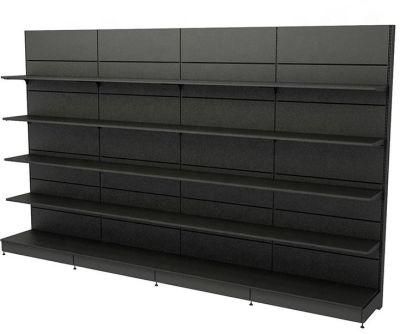 Customized Wood Metal Convenience Store Display Supermarket Shelves