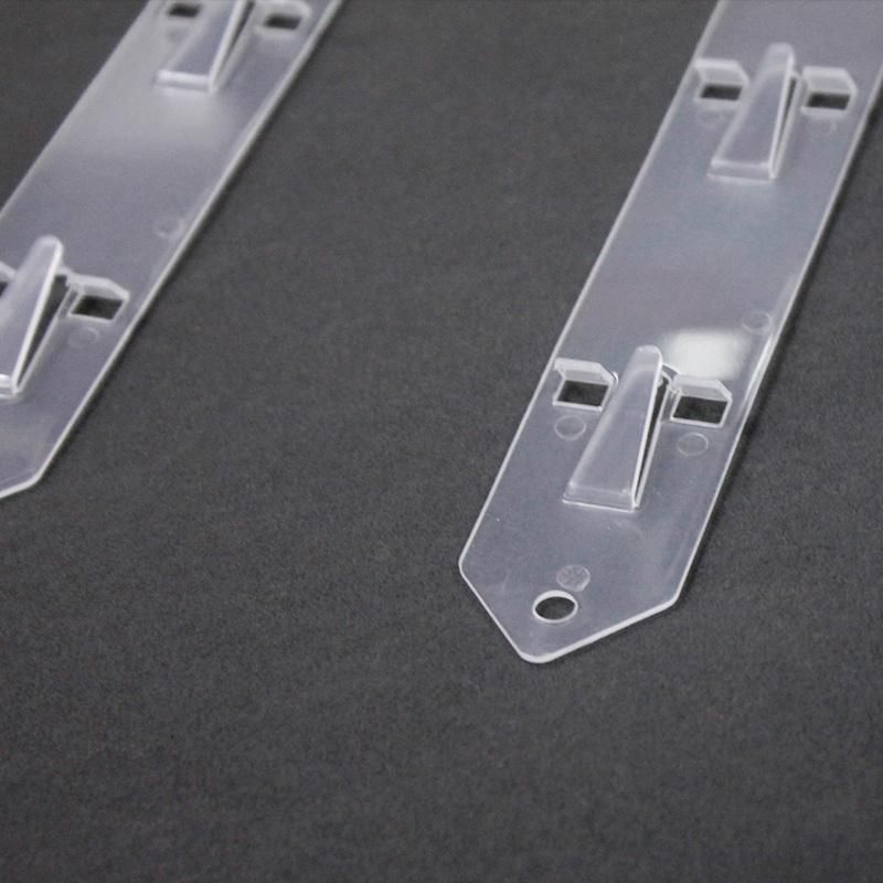 Plastic Hanging Display Supermarket Retail Shelf Clip Strip for Retail