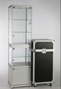 Modern Auminum Exhibition Showcase Display Cabinet with LED Light