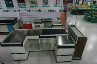 Supermarket Store Checkout Counter Cashier Desk Stand
