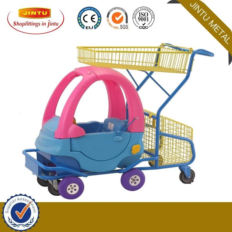 Supermarket Baby/Children/Kids Shopping Trolley with Toy Cart