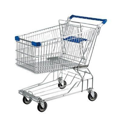 2021 Hot Selling Supermarket Metal Shopping Cart Shopping Trolley