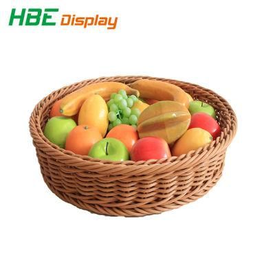 Handmade Customized Fruit Vegetable Environmentally Friendly Wicker Basket
