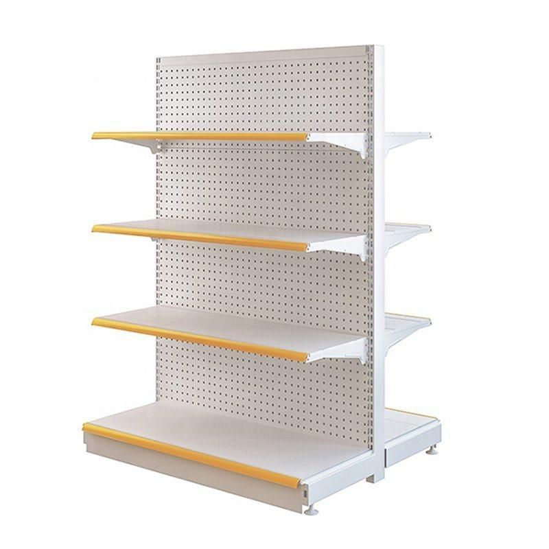 Hot with Shop Design Gondola Metal Display Rack Supermarket Shelf