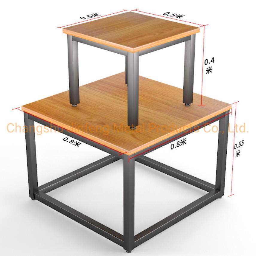 Supermarket Stand Shopping Mall Wooden Combination Display Racks