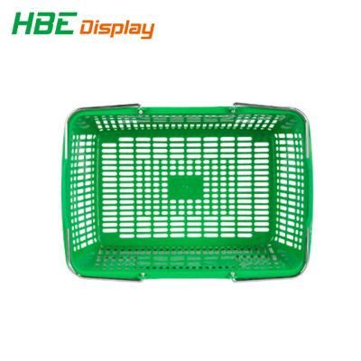 Retail Plastic Carry Cute Market Shopping Basket