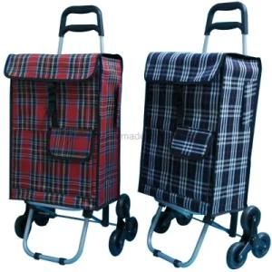 Portable Large Folding 2 Wheel Shopping Luggage Bag Smart Cart