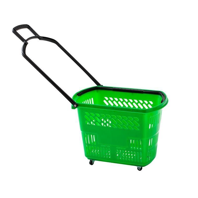 Shopping Basket Large Plastic Baskets with Handles Handbasket