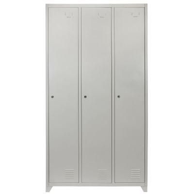 Metal Clothes Wardrobe Office Gym Steel Locker with Thick Powder Coating
