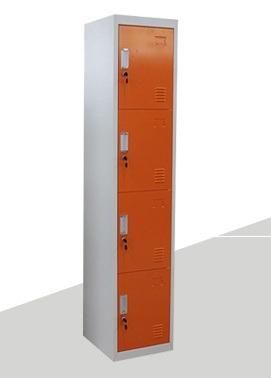 Service Equipment Store Furniture 4 Door Belonging Steel Casier Cabinet Staff Lockers Metal