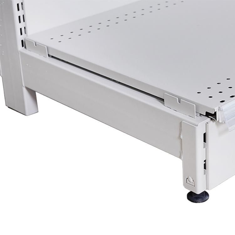 Luxury Single Sided Back Panel High Quality Cold Rolled Steel Shelf for Supermarket