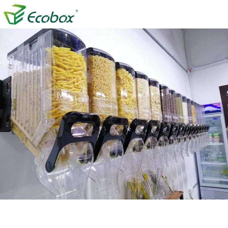 Factory Supply Food Grade Bulk Food Dispenser Gravity Bin Candy Nut Dispensers for Supermarket