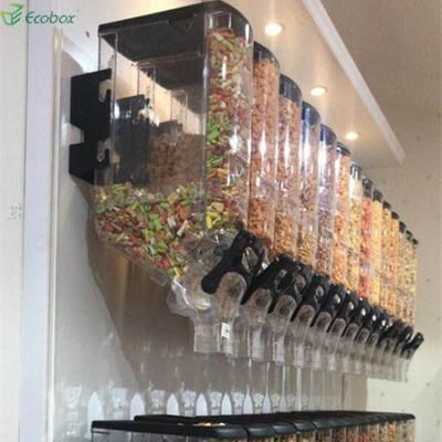 Supermarket and Retail Store Bulk Food Gravity Bins Plastic Dispenser