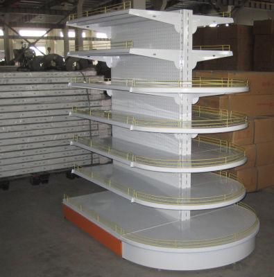 Supermarket Metal Display Round Shelf