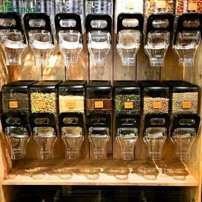 Bulk Nuts Cereal Dispenser Food Storage Bins Candy Gravity Bin