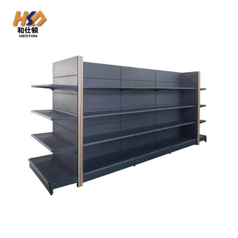 Manufacturer Promotion Single Side Double Side Gondola Shelving Display Stand Racking