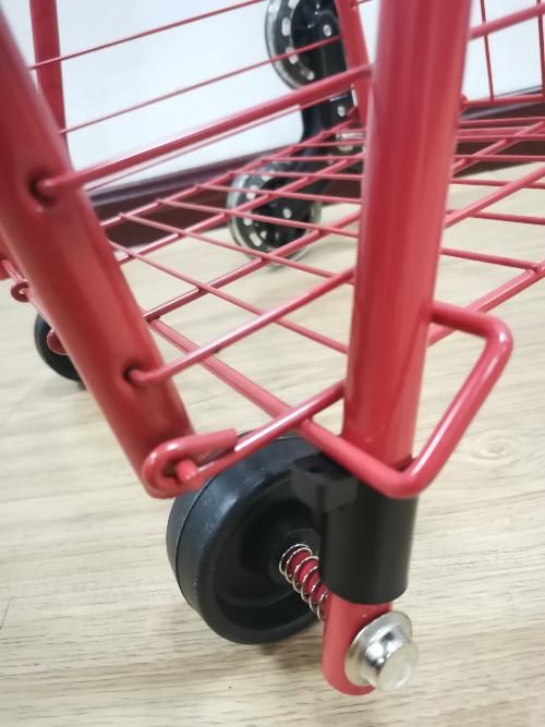 Factory Steel Portable Shopping Trolley with Stair Climbing Wheels