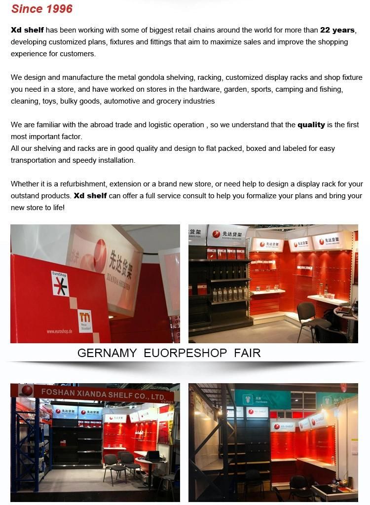 New Supplier Building Material Hardware Furniture Depot Tool Equipment Store Warehouse Storage Shelving Rack System Integrated Rack Retail Shelving Display Rack
