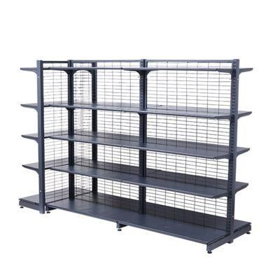 Cold-Rolled Wire Shelf Multi-Layers Gondola Supermarket Display Racking Stand