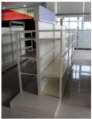 Metal Supermarket Shelf Suit for South Americas City