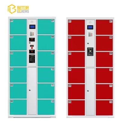 Airport Dedicated Fingerprint Recognition Tool Locker Locker Rental Cabinet