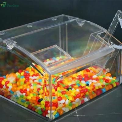 Plastic Bulk Coffee Beans Candy Dry Fruit Bins Food Box