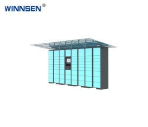 Convenient to Use Dry Clean Locker with Online Tracking System for Indoor