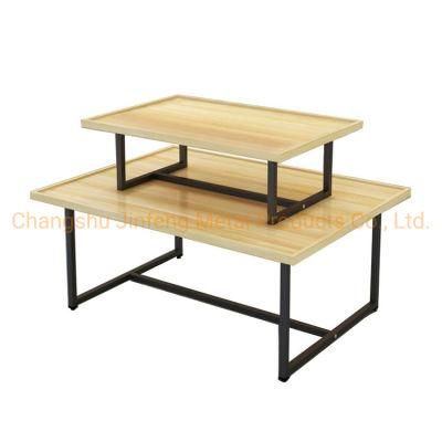 Supermarket Equipment Wooden and Metal Display Racks